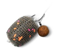 Greitai tirpstantis PVA tinklelis - kojinė Delphin PVA n’tastic QUICK, TUBE+PLUNGER, 7 m/35 mm