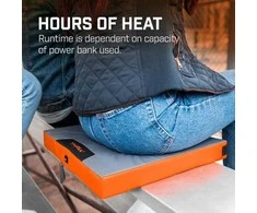 Įkraunamas šildomas sėdynės padas (su baterija) THAW, THA-BOD-0015-G