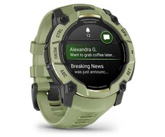 Išmanusis laikrodis Garmin Instinct 3 –50 mm, AMOLED Fern žalias with fern žalias silicone band