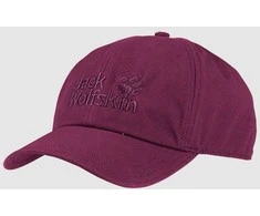 JackWolfskin Kepurė su snapeliu JACK WOLFSKIN BASEBALL CAP vyšninė