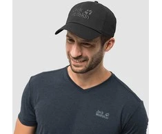 JackWolfskin Kepurė su snapeliu JACK WOLFSKIN BASEBALL CAP | t. pilka