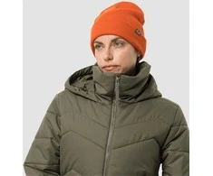 JackWolfskin Megzta kepurė JACK WOLFSKIN RIB | oranžinė