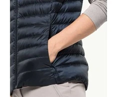 JackWolfskin Moteriška Jack Wolfskin liemenė Pack &amp; Go Down Vest| tamsiai mėlyna