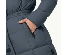 JackWolfskin Moteriška Jack Wolfskin striukė Frozen Lake Coat | tamsiai pilka