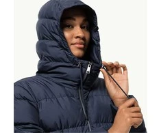 JackWolfskin Moteriška Jack Wolfskin striukė Frozen Palace Coat | tamsiai mėlyna