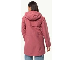 JackWolfskin Moteriškas lietpaltis Jack Wolfskin Cape West | soft pink