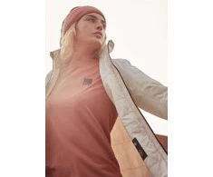 JackWolfskin Moteriškas paltas Jack Wolfskin Textor | sea shell
