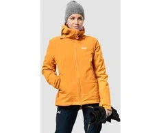 JackWolfskin Slidinėjimo striukė moterims JACK WOLFSKIN EXOLIGHT PEAK JKT | geltona XS