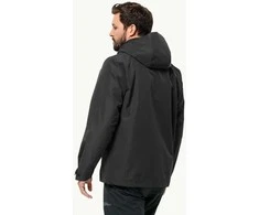 JackWolfskin Vyriška striukė Jack Wolfskin TAUBENBERG 3in1 | juoda