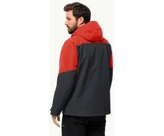 JackWolfskin Vyriška striukė Jack Wolfskin GLAABACH 3in1 | strong red