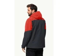 JackWolfskin Vyriška striukė Jack Wolfskin GLAABACH 3in1 | strong red