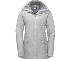 JackWolfskin Žieminė moteriška striukė Jack Wolfskin KIRUNA TRAIL | pilka