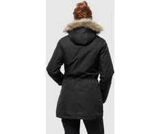 JackWolfskin Žieminė moteriška striukė Jack Wolfskin COASTAL RANGE | juoda