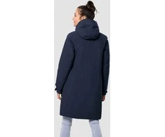 JackWolfskin Žieminis paltas moterims JACK WOLFSKIN COLD BAY COAT tamsiai mėlynas