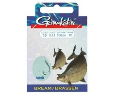 Kabliukai Gamakatsu Br. Feeder 1810B Nr. 12, bronziniai, 75 cm