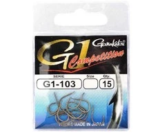 Kabliukai Gamakatsu G1 Competition G1-103, bronzinės spalvos