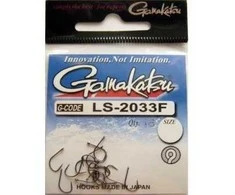 Kabliukai Gamakatsu LS-2033F, juodi