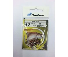 Kabliukai Hayabusa FLY 371 Juodas nickel