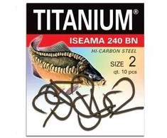 Kabliukai karpiams Robinson Titanium ISEAMA 240BN