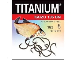 Kabliukai karpiams Robinson Titanium Kaizu 135BN