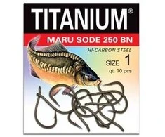 Kabliukai karpiams Robinson Titanium Maru Sode 250BN