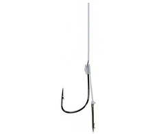 Kabliukai su pavadėliu Gamakatsu BKD-PARTICAL RIG/SPIKE H10 0,18mm 40 cm