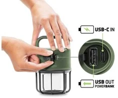 Kempingo lempa Delphin MULTIX 4400mAh