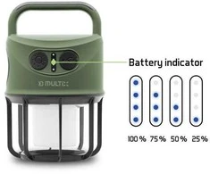 Kempingo lempa Delphin MULTIX 4400mAh