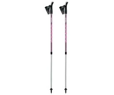 Gabel RITMO Pradinio lygio vaikščiojimo lazdos, fuksija, 77-130 cm