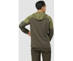 JackWolfskin Džemperis vyrams Jack Wolfskin HYDRO III JKT žalia
