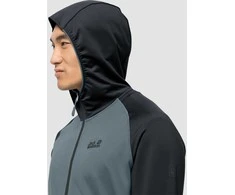 JackWolfskin Džemperis vyrams Jack Wolfskin HYDRO III JKT pilka