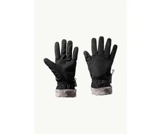 JackWolfskin Moteriškos pirštinės Jack Wolfskin Highloft | juodos