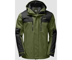 JackWolfskin Striukė vyrams JACK WOLFSKIN JASPER FLEX | žalsva