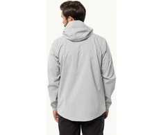JackWolfskin Vyriška neperšlampama striukė Jack Wolfskin ELSBERG 2,5 JKT | cool pilkas