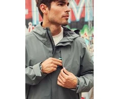 JackWolfskin Vyriška neperšlampama striukė Jack Wolfskin MAINKAI JKT | slate žalias