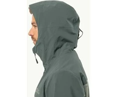 JackWolfskin Vyriška neperšlampama striukė Jack Wolfskin WEILTAL 2,5 L JKT | mint leaf