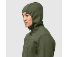 JackWolfskin Vyriška softshell striukė JACK WOLFSKIN NORTHERN POINT| žalia