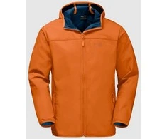JackWolfskin Vyriška softshell striukė JACK WOLFSKIN NORTHERN POINT Oranžinė