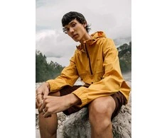 JackWolfskin Vyriška striukė Jack Wolfskin DESET WIND OVERHEAD | curry