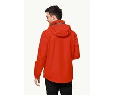 JackWolfskin Vyriška striukė Jack Wolfskin STORMY POINT (softshell) | strong red