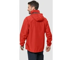 JackWolfskin Vyriška striukė Jack Wolfskin STORMY POINT | raudona