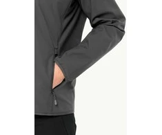 JackWolfskin Vyriška striukė Jack Wolfskin BORNBERG (softshell) | slate