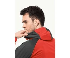 JackWolfskin Vyriška striukė Jack Wolfskin FELDBERG (softshell) | strong red