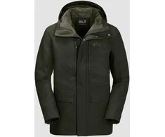 JackWolfskin Vyriška žieminė striukė JACK WOLFSKIN WEST COAST | žalia