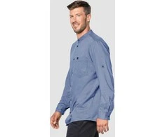 JackWolfskin Vyriški marškiniai JACK WOLFSKIN INDIAN SPRING melsva