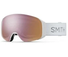 Smith 4D Mag S slidinėjimo akiniai, balti/rožiniai