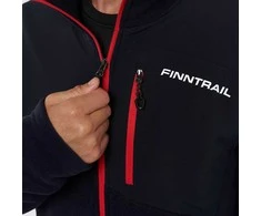 Vyriškas džemperis Finntrail POLAR JACKET 1391 | Juodas