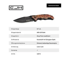 Kišeninis peilis CJH Einhandmesser