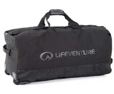 Lifeventure Kelioninis krepšys su ratukais, 120 l, Juodas