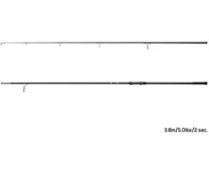 Meškerė jauko užmetimui Delphin APOLLO GenerationX, 3,80 m, 5 lbs (2,27 kg), 2-jų dalių